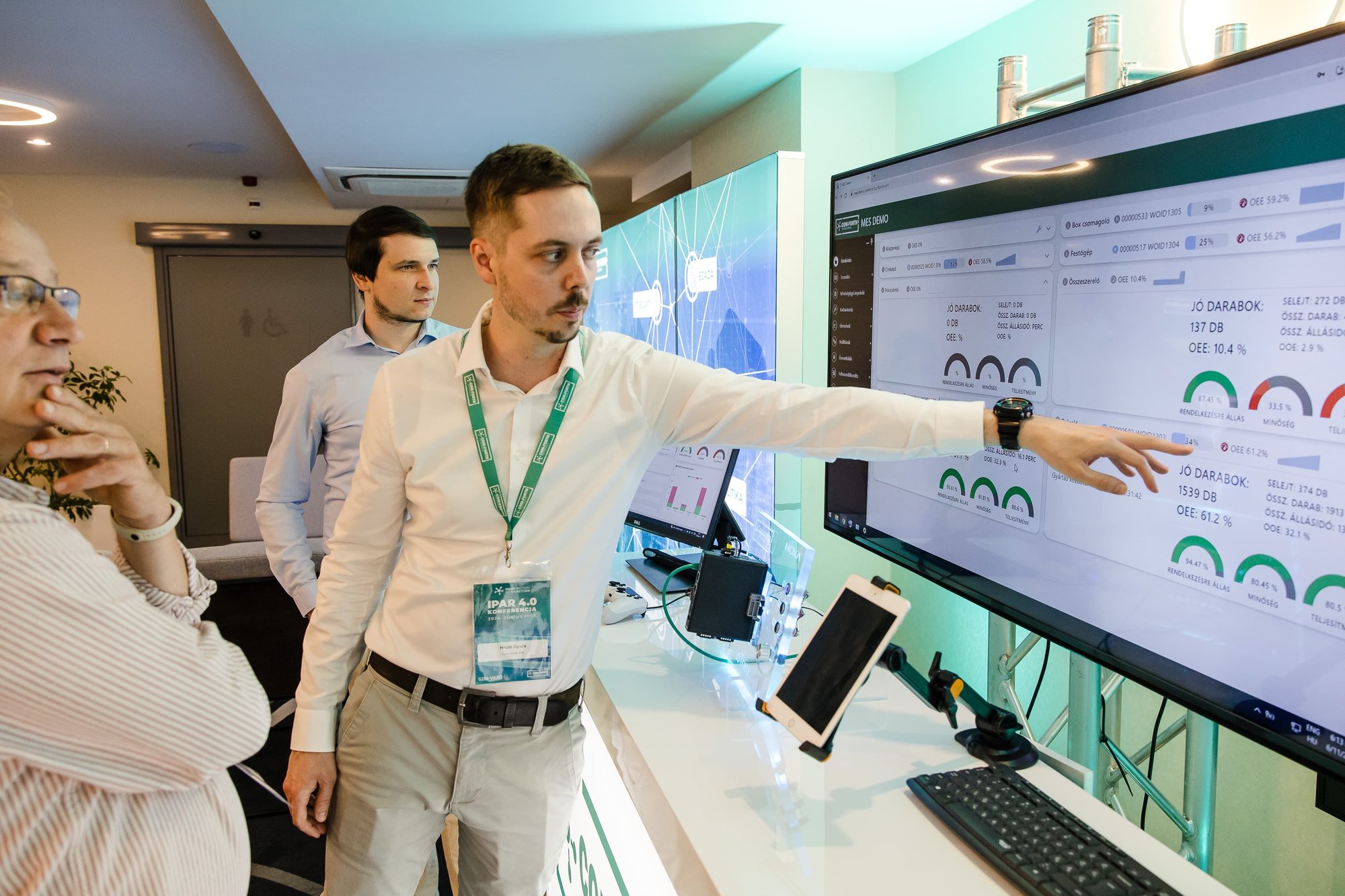 A Com-Forth MES rendszere