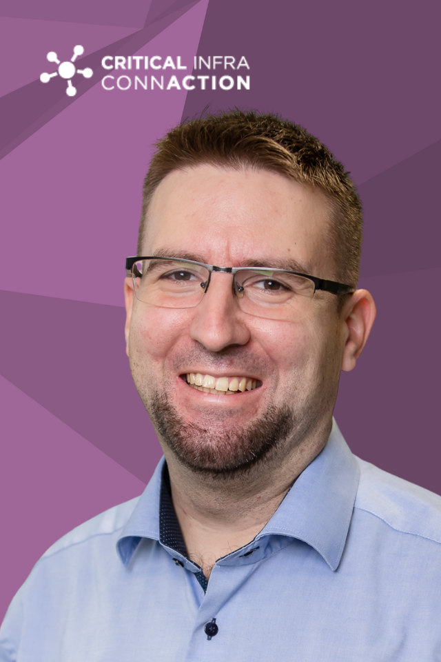 Bóna Péter Critical Infra ConnAction portréjra